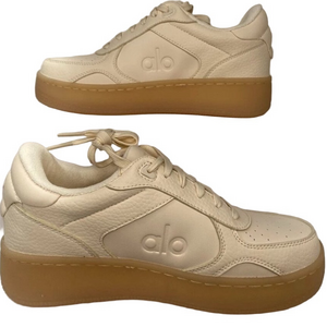 NEW ALO Women’s Leather Low-Top Sneakers